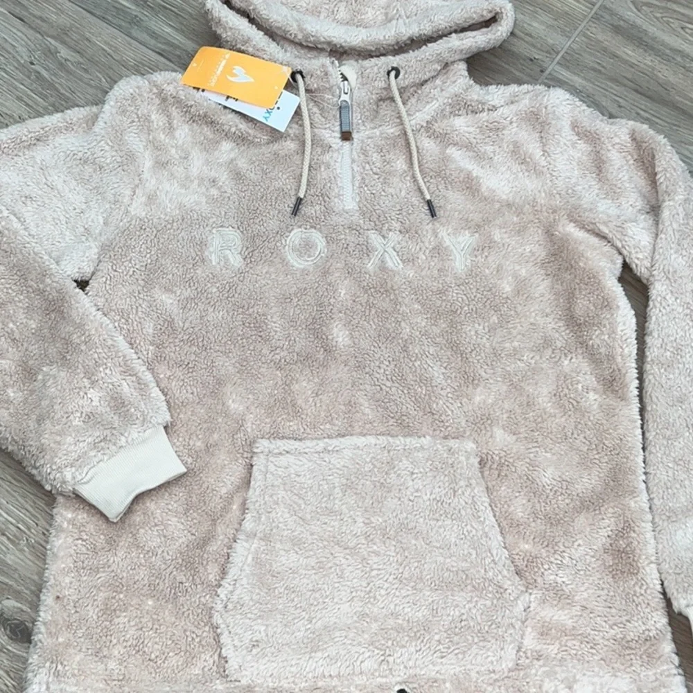 ✨ ROXY PLUMA SHERPA HOODIE SWEATER ✨ - Picture 8 of 14
